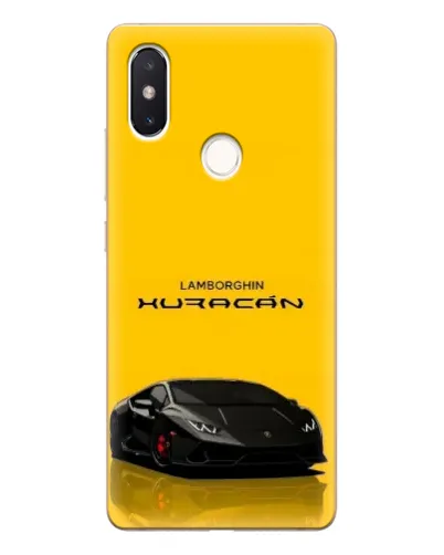Чехол для Xiaomi Mi 8 SE с картинкой «Lamborghini Huracan черный»