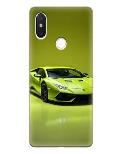 Чехол для Xiaomi Mi 8 SE с картинкой «Салатовый Lamborghini Huracan» Чехол для Xiaomi Mi 8 SE с картинкой «Салатовый Lamborghini Huracan»
