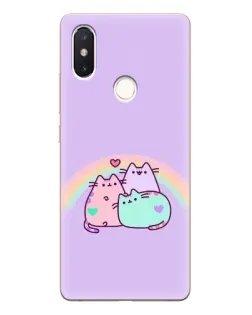 Чохол для Xiaomi Mi 8 SE з картинкою «Веселкові Пушини»