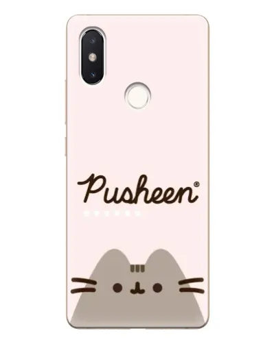 Чохол для Xiaomi Mi 8 SE з картинкою «Pusheen логотип» Чохол для Xiaomi Mi 8 SE з картинкою «Pusheen логотип»