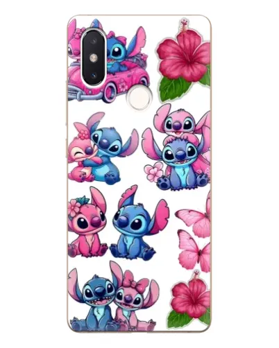 Чехол для Xiaomi Mi 8 SE с картинкой «Стикеры Stitch и Angel» Чехол для Xiaomi Mi 8 SE с картинкой «Стикеры Stitch и Angel»