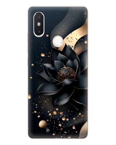 Чехол для Xiaomi Mi 8 SE с картинкой «Черный лотос» Чехол для Xiaomi Mi 8 SE с картинкой «Черный лотос»