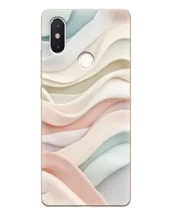 Чехол для Xiaomi Mi 8 SE с картинкой «Пастельные нежные волны»