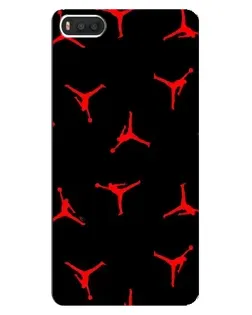 Чехол для Xiaomi Mi8 с картинкой «Jordan Red Pattern» Чехол для Xiaomi Mi8 с картинкой «Jordan Red Pattern»