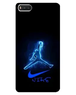 Чехол для Xiaomi Mi8 с картинкой «Jordan Neon Blue» Чехол для Xiaomi Mi8 с картинкой «Jordan Neon Blue»