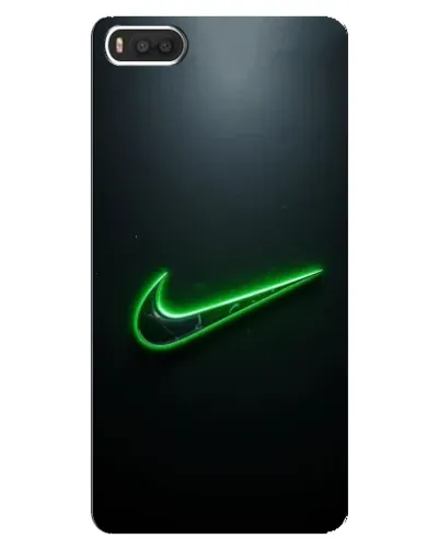Чохол для Xiaomi Mi8 з картинкою «Неоновий контур Nike»