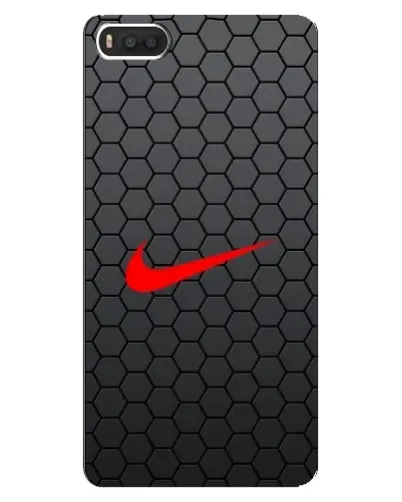 Чохол для Xiaomi Mi8 з картинкою «Nike — карбонова сітка»