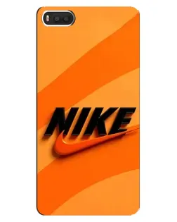 Чехол для Xiaomi Mi8 с картинкой «Оранжевый драйв Nike» Чехол для Xiaomi Mi8 с картинкой «Оранжевый драйв Nike»