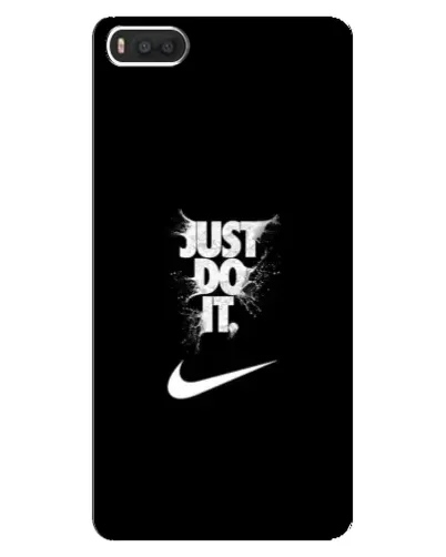 Чохол для Xiaomi Mi8 з картинкою «Текстовий принт Nike»