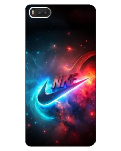 Чохол для Xiaomi Mi8 з картинкою «Вогняний логотип Nike»