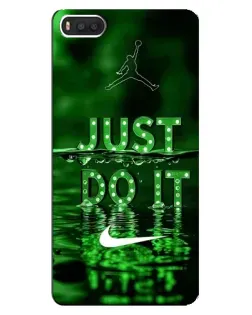Чохол для Xiaomi Mi8 з картинкою «Зелений неоновий Nike» Чохол для Xiaomi Mi8 з картинкою «Зелений неоновий Nike»