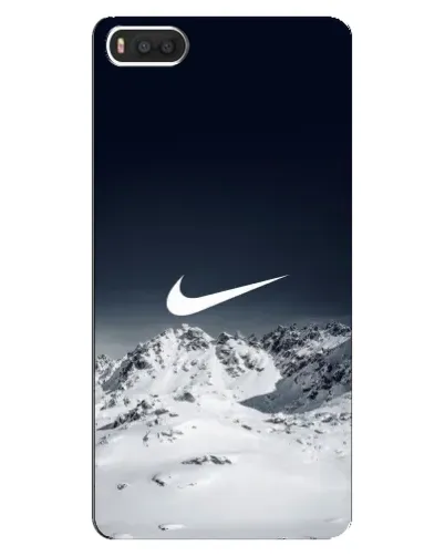 Чохол для Xiaomi Mi8 з картинкою «Nike — зимові гори»