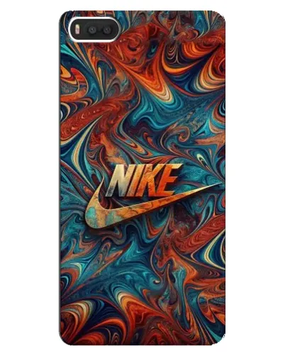Чохол для Xiaomi Mi8 з картинкою «Nike в абстракції»
