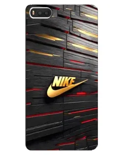 Чохол для Xiaomi Mi8 з картинкою «Золотий Nike на металі» Чохол для Xiaomi Mi8 з картинкою «Золотий Nike на металі»
