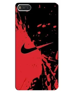 Чохол для Xiaomi Mi8 з картинкою «Червоні бризки Nike» Чохол для Xiaomi Mi8 з картинкою «Червоні бризки Nike»