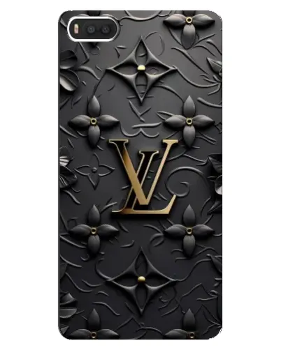 Чехол для Xiaomi Mi8 с картинкой «Кожаная текстура LV»