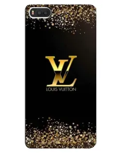 Чехол для Xiaomi Mi8 с картинкой «LV — золотые искры» Чехол для Xiaomi Mi8 с картинкой «LV — золотые искры»