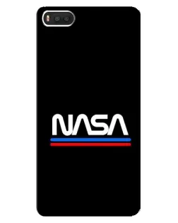 Чехол для Xiaomi Mi8 с картинкой «NASA — классика Red Blue» Чехол для Xiaomi Mi8 с картинкой «NASA — классика Red Blue»