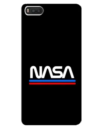 Чохол для Xiaomi Mi8 з картинкою «NASA — класика Red Blue»