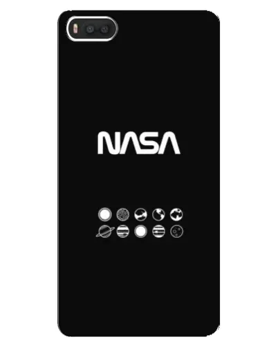 Чохол для Xiaomi Mi8 з картинкою «NASA — технічний принт»