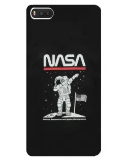 Чохол для Xiaomi Mi8 з картинкою «NASA — крокуємо по Місяцю» Чохол для Xiaomi Mi8 з картинкою «NASA — крокуємо по Місяцю»