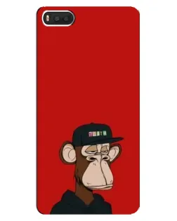 Чохол для Xiaomi Mi8 з картинкою «Bored Ape — червоний фон» Чохол для Xiaomi Mi8 з картинкою «Bored Ape — червоний фон»
