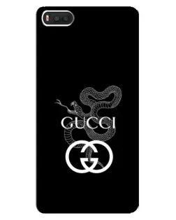 Чохол для Xiaomi Mi8 з картинкою «Gucci — срібна змія» Чохол для Xiaomi Mi8 з картинкою «Gucci — срібна змія»