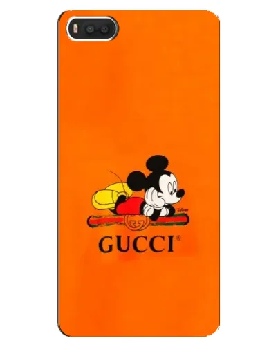Чохол для Xiaomi Mi8 з картинкою «Міккі Маус Gucci — помаранч» Чохол для Xiaomi Mi8 з картинкою «Міккі Маус Gucci — помаранч»