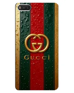 Чохол для Xiaomi Mi8 з картинкою «Gucci — фірмова смуга та золото» Чохол для Xiaomi Mi8 з картинкою «Gucci — фірмова смуга та золото»