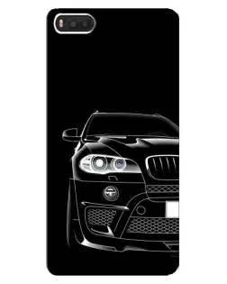 Чохол для Xiaomi Mi8 з картинкою «Темний силует BMW»