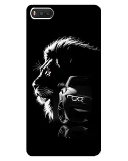Чохол для Xiaomi Mi8 з картинкою «BMW та лев»