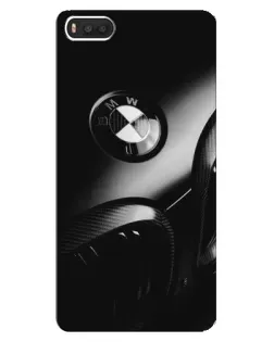 Чохол для Xiaomi Mi8 з картинкою «Емблема BMW — макро»
