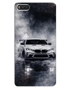 Чохол для Xiaomi Mi8 з картинкою «BMW крізь туман»