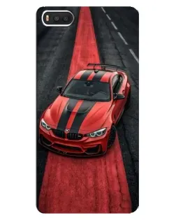 Чохол для Xiaomi Mi8 з картинкою «BMW на червоній доріжці»