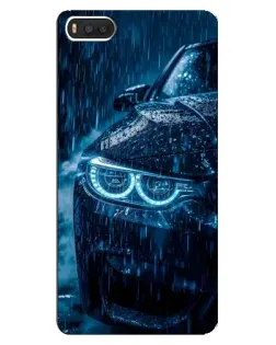 Чохол для Xiaomi Mi8 з картинкою «BMW під дощем»