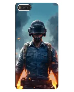 Чохол для Xiaomi Mi8 з картинкою «PUBG — реалістичний герой»