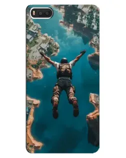 Чохол для Xiaomi Mi8 з картинкою «PUBG — вільне падіння»