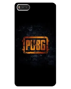 Чохол для Xiaomi Mi8 з картинкою «PUBG — золотий логотип»