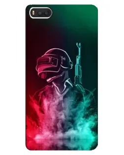 Чохол для Xiaomi Mi8 з картинкою «PUBG — вогняний воїн»