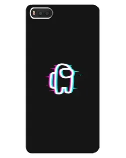Чохол для Xiaomi Mi8 з картинкою «Among Us неон»
