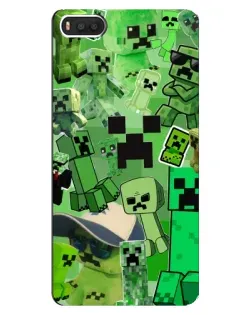 Чохол для Xiaomi Mi8 з картинкою «Кріпери Minecraft» Чохол для Xiaomi Mi8 з картинкою «Кріпери Minecraft»