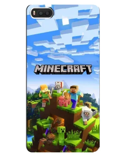 Чохол для Xiaomi Mi8 з картинкою «Minecraft класичний світ» Чохол для Xiaomi Mi8 з картинкою «Minecraft класичний світ»