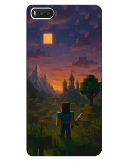 Чохол для Xiaomi Mi8 з картинкою «Стів біля вежі»