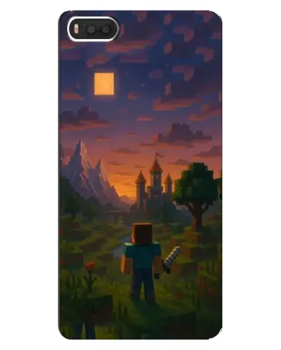 Чохол для Xiaomi Mi8 з картинкою «Стів біля вежі» Чохол для Xiaomi Mi8 з картинкою «Стів біля вежі»
