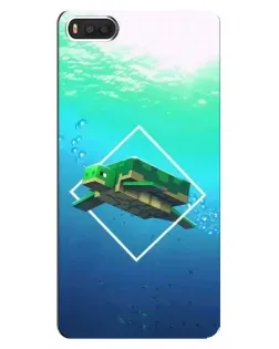 Чохол для Xiaomi Mi8 з картинкою «Черепаха Minecraft»