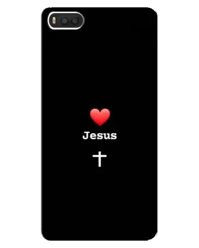 Чохол для Xiaomi Mi8 з картинкою «Серце - Jesus»