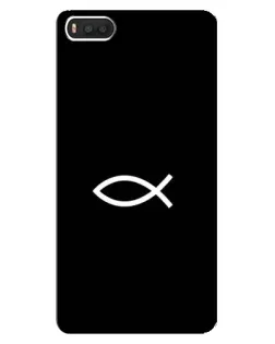 Чехол для Xiaomi Mi8 с картинкой «Символ рыбы Jesus» Чехол для Xiaomi Mi8 с картинкой «Символ рыбы Jesus»