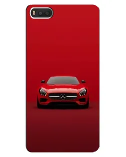 Чохол для Xiaomi Mi8 з картинкою «Червоний Mercedes AMG»
