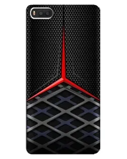 Чохол для Xiaomi Mi8 з картинкою «Mercedes Carbon Grid»