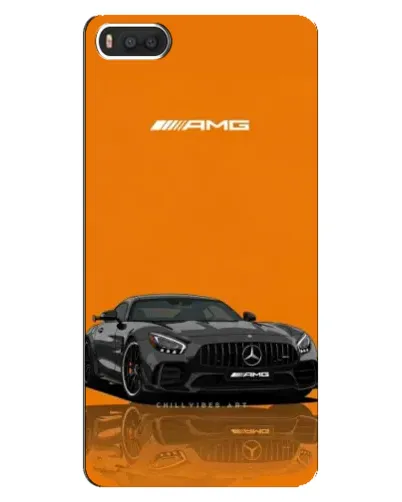 Чохол для Xiaomi Mi8 з картинкою «Помаранчевий Mercedes AMG» Чохол для Xiaomi Mi8 з картинкою «Помаранчевий Mercedes AMG»